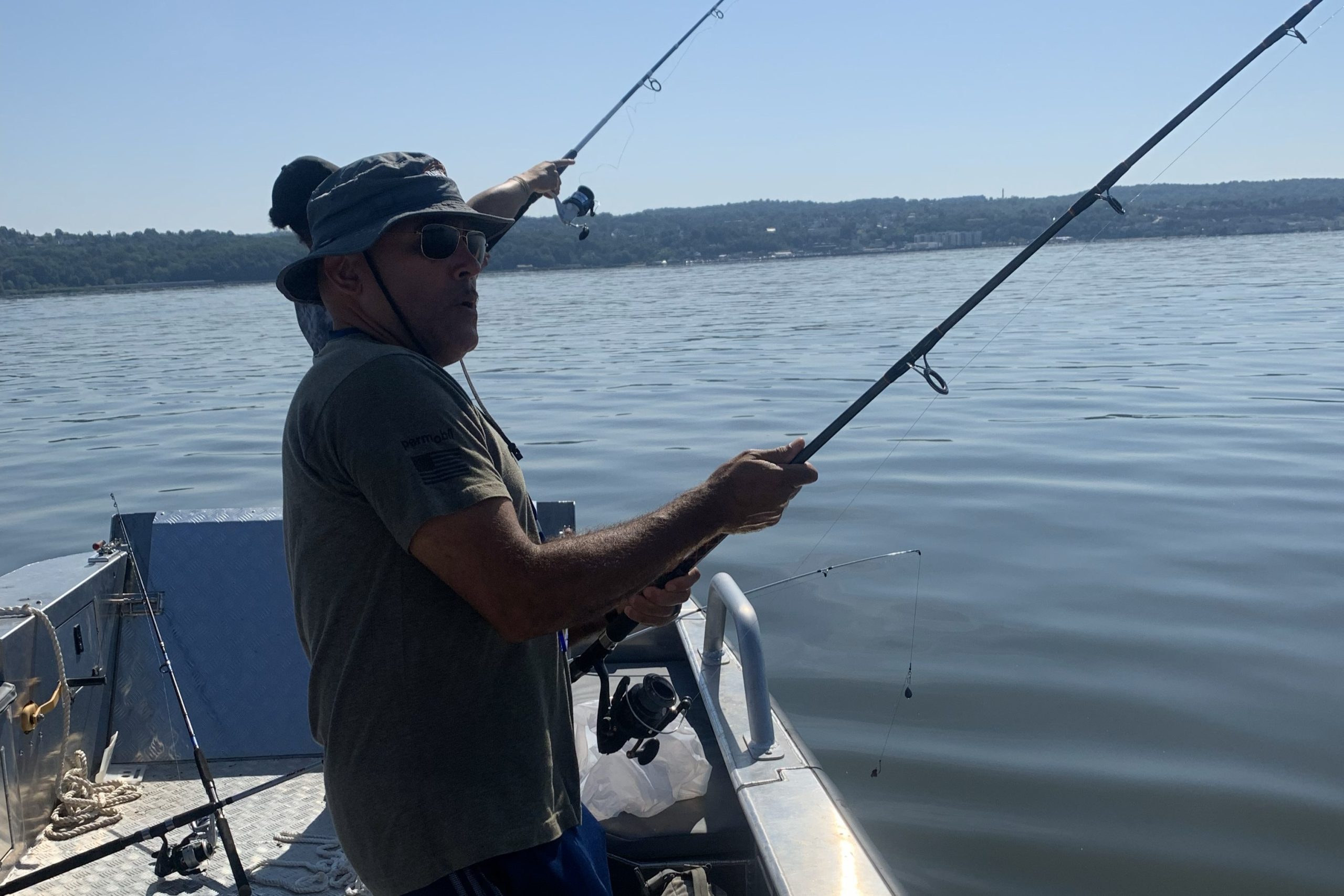 Veteran’s Fishing Program on the Hudson River, 2025